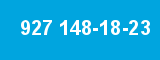 927 148-18-23 927 148-18-23